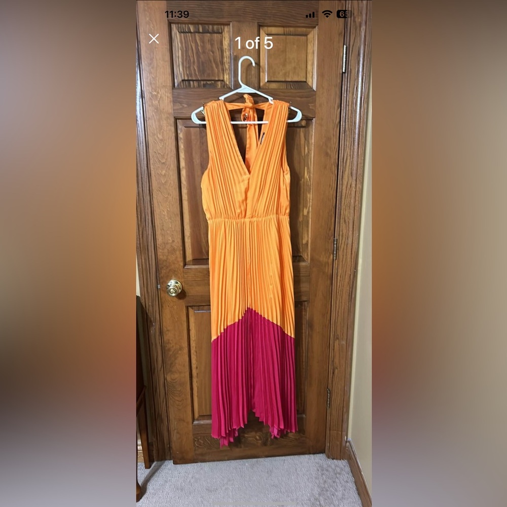 NWT Express long dress size large.